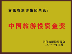 2011年度中国Z6尊龙凯时投资金奖